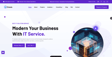 Crovix Corporate Hub cover